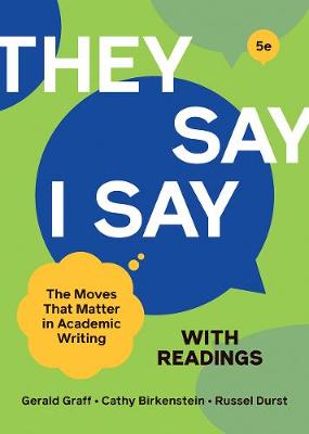 They Say / I Say with Readings 5th ed.