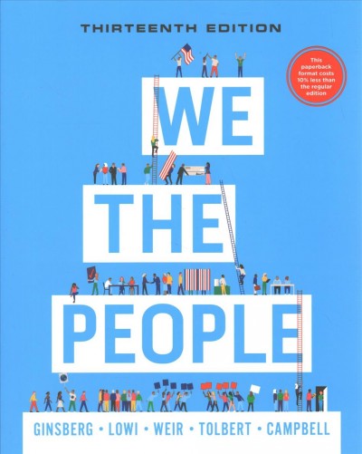 We the People 13th ed.
