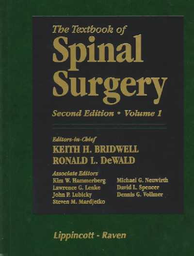 Textbook of Spinal Surgery 2nd Revised edition