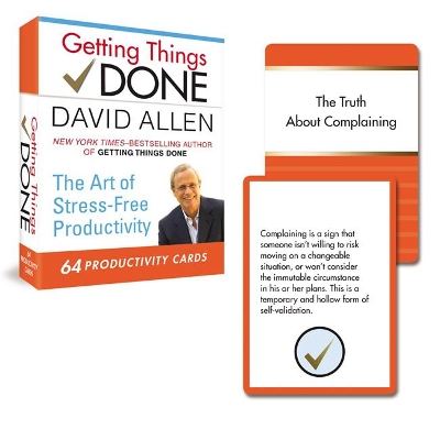 Getting Things Done - 64 Productivity Cards: The Art of Stress-Free Productivity
