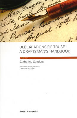 Declarations of Trust:: A Draftsman's Handbook 4th edition