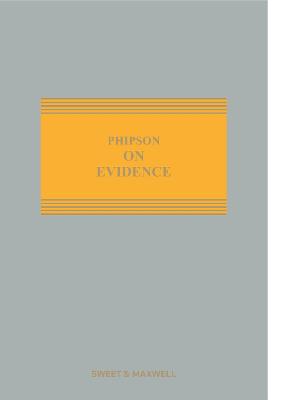 Phipson on Evidence 19th edition
