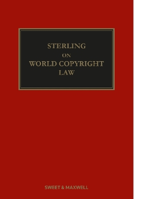 Sterling on World Copyright Law 6th edition