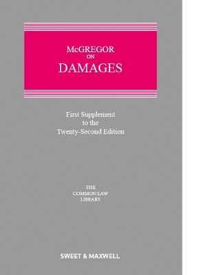 McGregor on Damages 1st Supplement 22nd edition