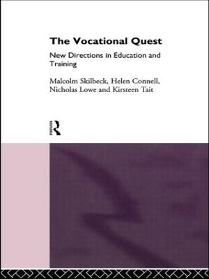 Vocational Quest: New Directions in Education and Training