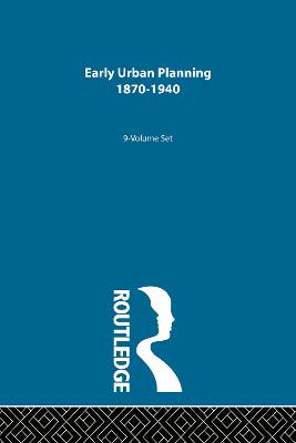 Early Urban Planning: 1870-1940