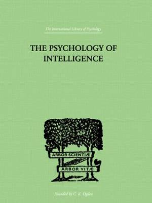 Psychology Of Intelligence