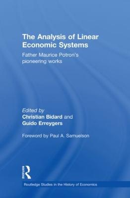 Analysis of Linear Economic Systems: Father Maurice Potrons Pioneering Works
