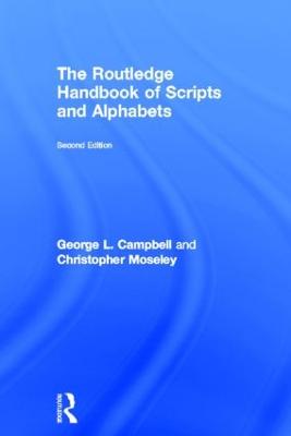 Routledge Handbook of Scripts and Alphabets 2nd edition