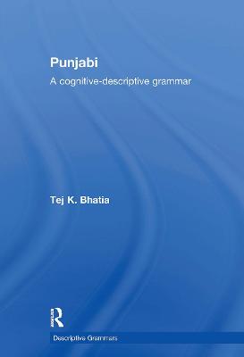 Punjabi: A cognitive-descriptive grammar