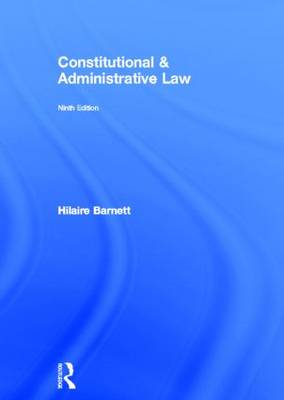 Constitutional & Administrative Law 9th New edition