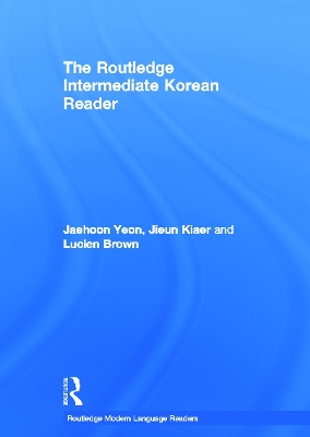 Routledge Intermediate Korean Reader
