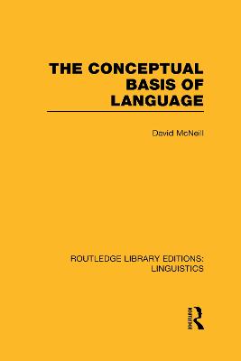 Conceptual Basis of Language (RLE Linguistics A: General Linguistics)