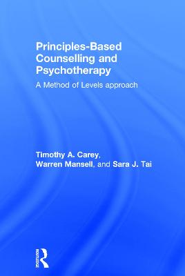 Principles-Based Counselling and Psychotherapy: A Method of Levels approach