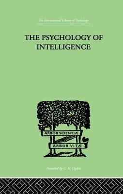 Psychology Of Intelligence