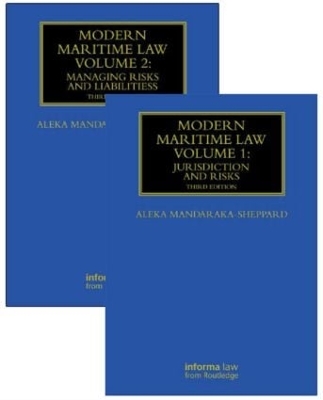 Modern Maritime Law (Volumes 1 and 2) 3rd edition