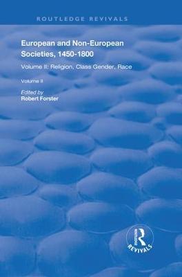 European and Non-European Societies, 1450-1800: Volume II: Religion, Class, Gender, Race