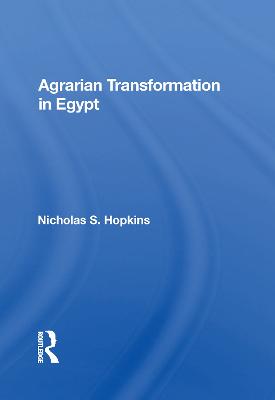 Agrarian Transformation In Egypt