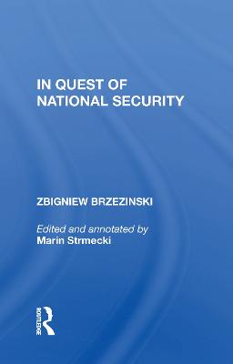 In Quest Of National Security