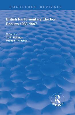 British Parliamentary Election Results 1983-1997
