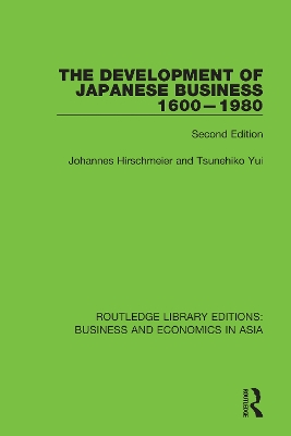 Development of Japanese Business, 1600-1980: Second Edition