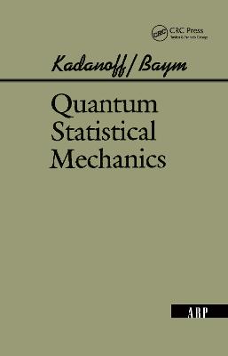 Quantum Statistical Mechanics