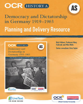 OCR A Level History A: Democracy & Dictatorship in Germany 1919-1963 Teacher   LiveText CDRO: Democracy and Dictatorship in Germany 1919-1963, Planning and Delivery Resource