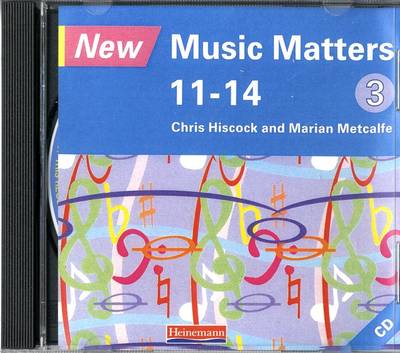 New Music Matters 11-14 Audio CD 3 1st New edition, Audio CD 3