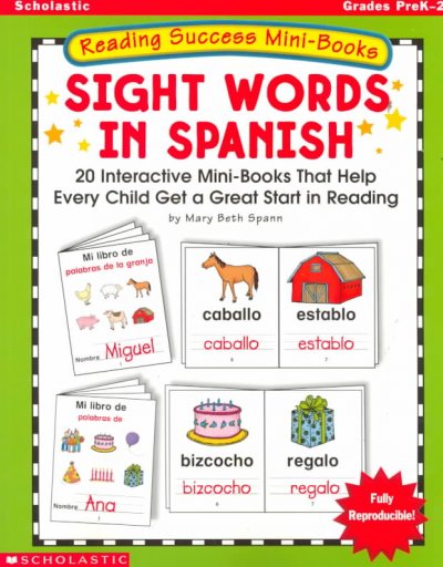 Reading Success Mini-Books: Sight Words in Spanish