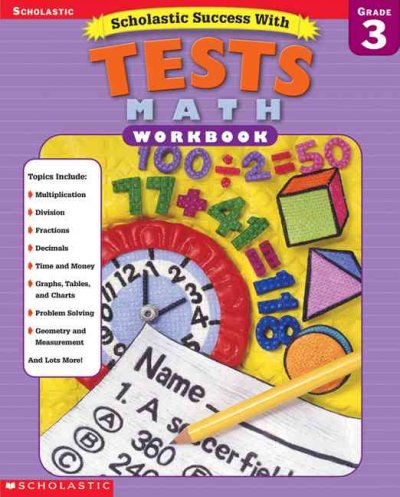 Scholastic Success With: Math Workbook: Grade 3