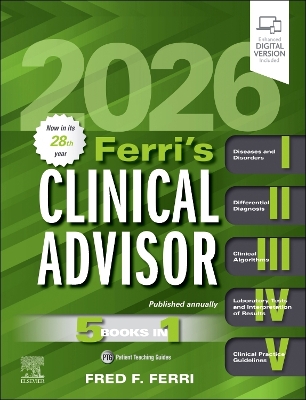Ferri's Clinical Advisor 2026: 5 Books in 1 28th edition