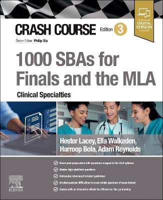 Crash Course 1000 SBAs for Finals and the MLA - Clinical Specialties 3rd edition