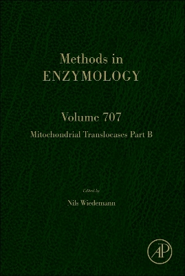 Mitochondrial Translocases Part B, Volume 707