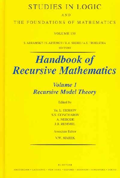 Handbook of Recursive Mathematics