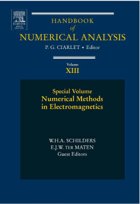 Numerical Methods in Electromagnetics: Special Volume, Volume 13