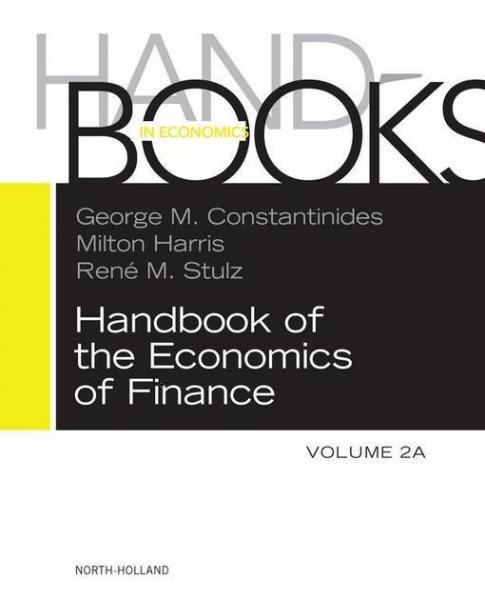 Handbook of the Economics of Finance: Corporate Finance