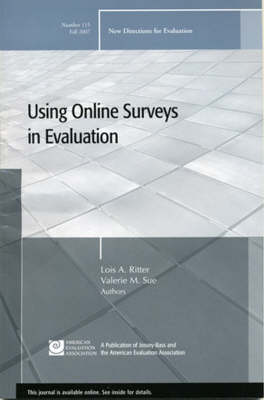 Use of Online Surveys in Evaluation: New Directions for Evaluation, Number 115