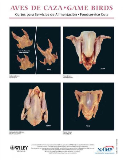 North American Meat Processors Association Spanish Game Birds Notebook  Guides/Guias Del Cuaderno De Aves De Caza En Espanol Para La Asociacion Norteamericana De Procesadores De Carne