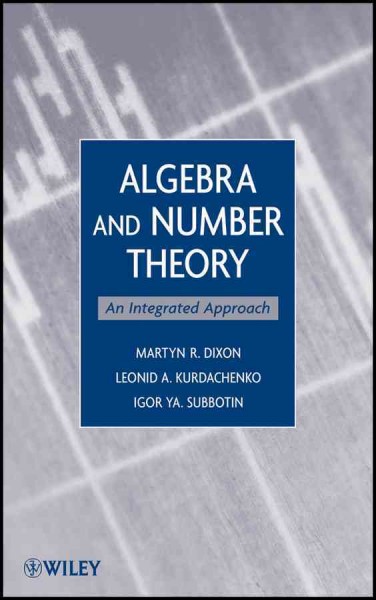 Algebra and Number Theory: An Integrated Approach