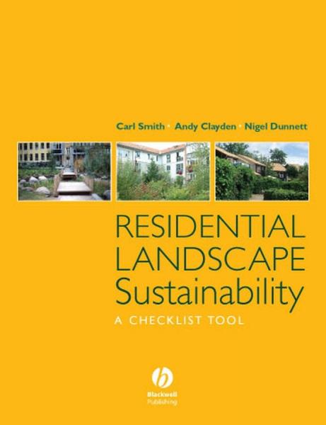 Residential Landscape Sustainability: A Checklist Tool