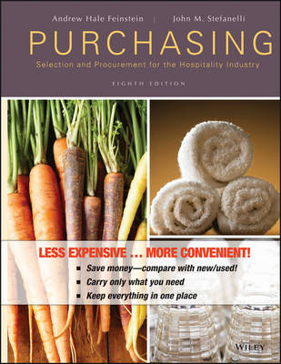 Purchasing Selection and Procurement for the Hospitality Industry 8E Binder  Ready Version