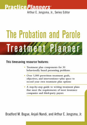 Probation and Parole Treatment Planner