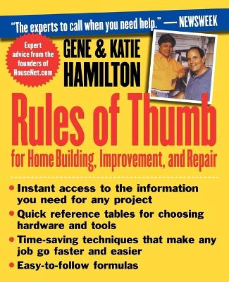 Rules of Thumb for Home Building, Improvement, and Repair