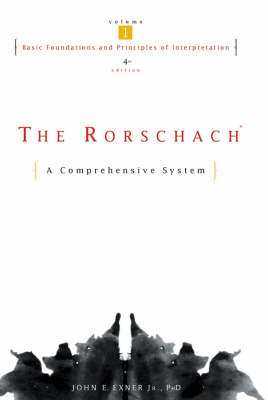 Rorschach, Basic Foundations and Principles of Interpretation Volume 1