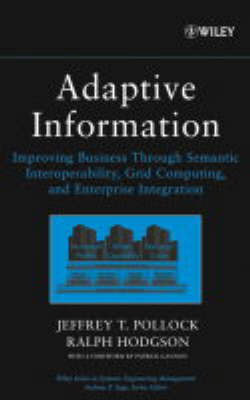 Adaptive Information - Improving Business Through Semantic Interoperability,   Grid Computing and Enterprise Integration: Improving Business Through Semantic Interoperability, Grid Computing, and   Enterprise Integration illustrated edition