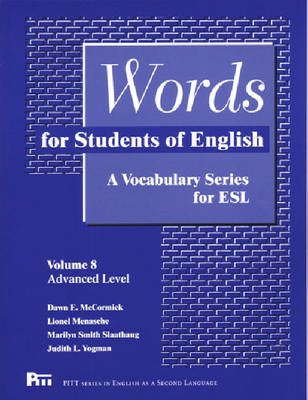 Words for Students of English: A Vocabulary Series for ESL