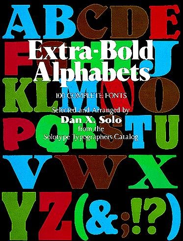 Extra-Bold Alphabets