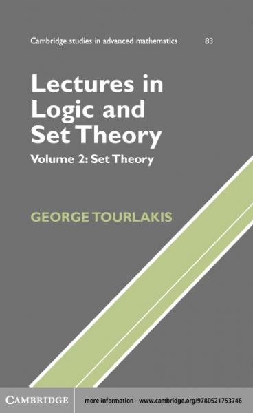 Lectures in Logic and Set Theory: Volume 2, Set Theory