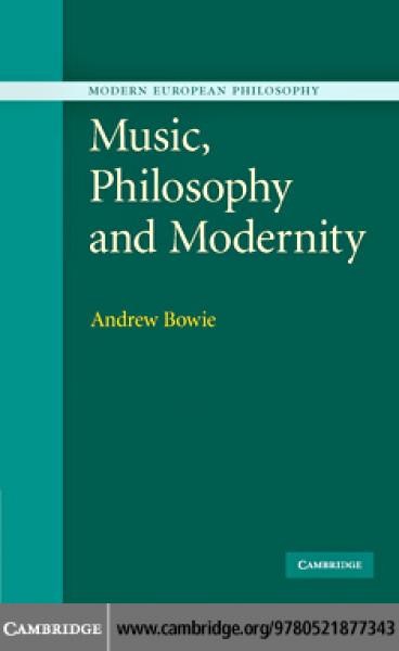 Music, Philosophy, and Modernity