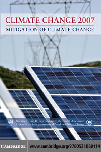 Climate Change 2007 - Mitigation of Climate Change: Working Group III contribution to the Fourth Assessment Report of the IPCC